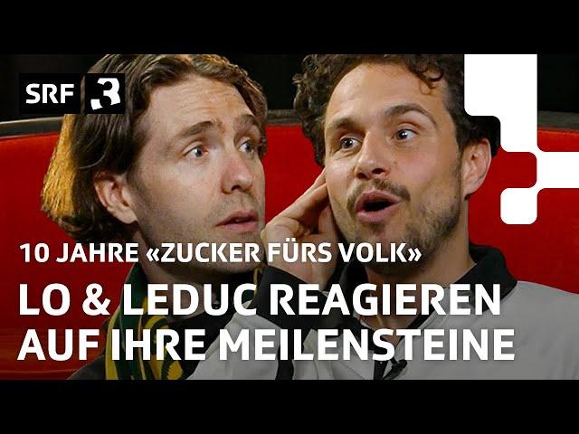 Lo & Leduc: Die grossen Momente ihrer Karriere | 10 Jahre «Zucker fürs Volk» | SRF 3