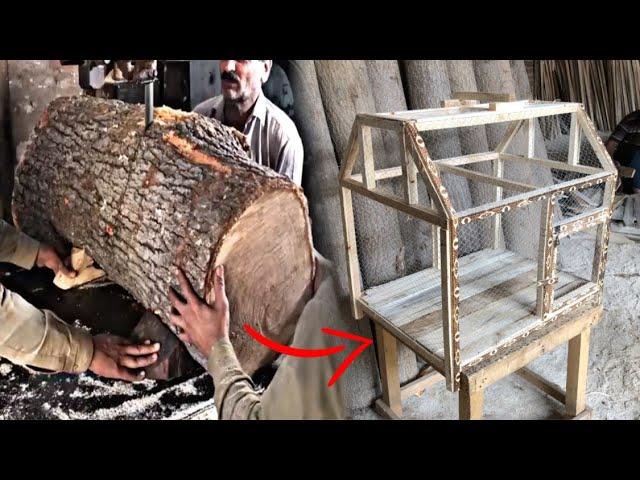 How to make wooden birds cage’s.