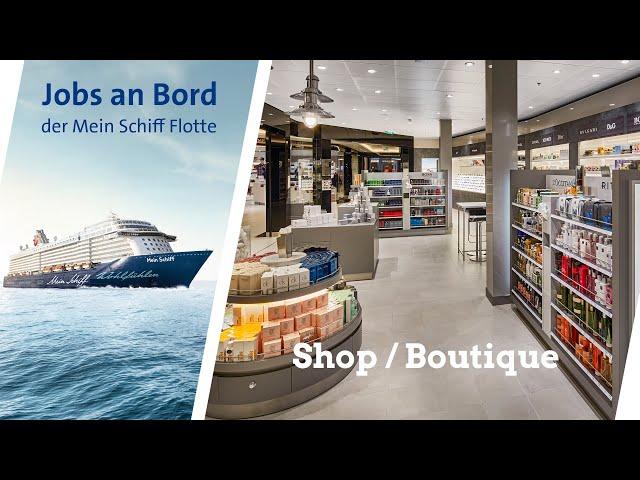 Mein Schiff – Jobs bei sea chefs im Team Shop/Boutique Department an Bord