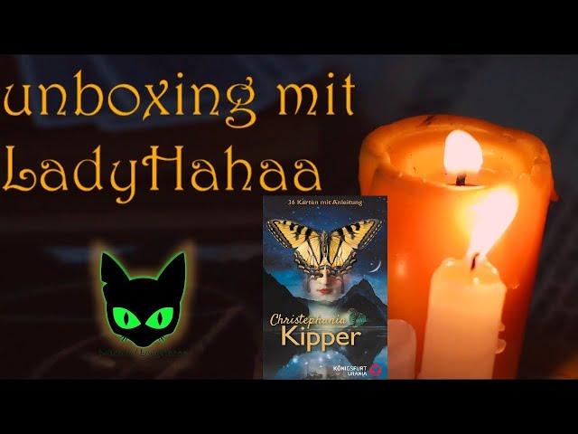 Christephania Kipper Karten unboxing