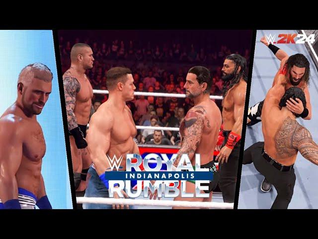 WWE 2K24: Men's Royal Rumble 2025 match Prediction Highlights || How it Should Be Booked