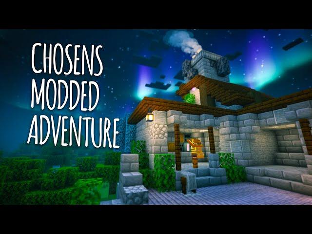 Chosen's Modded Adventure EP8 EnderIO + Blacksmith Build