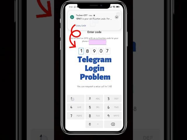 How to Fix Telegram Verification Code (OTP) problem in 2025 #shorts