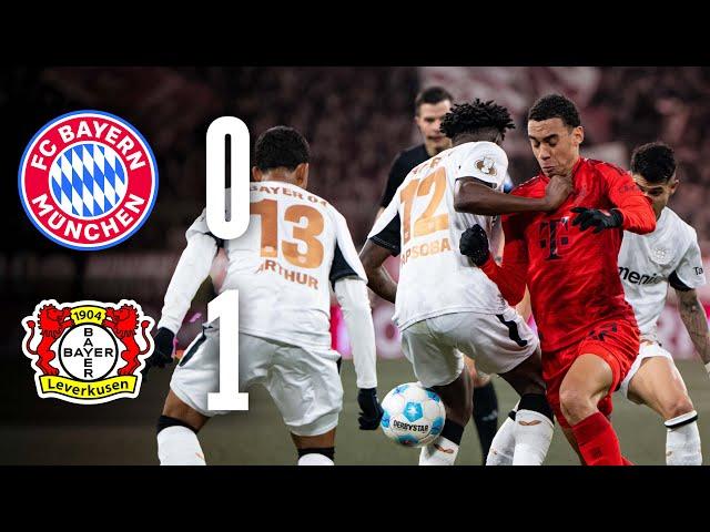 10-man Bayern bow out of DFB cup | FC Bayern vs. Bayer 04 Leverkusen 0-1 | DFB-Pokal Highlights