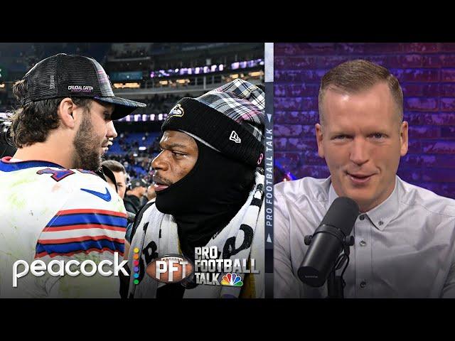 NFL MVP race: Ravens’ Lamar Jackson vs. Bills’ Josh Allen | Pro Football Talk | NFL on NBC