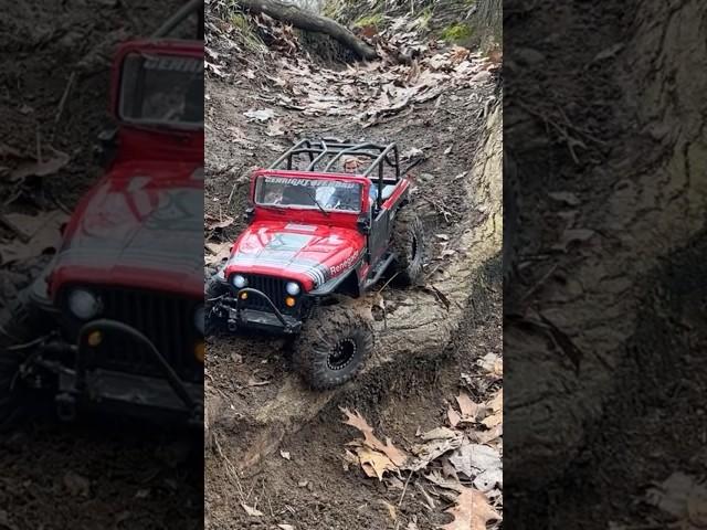When in doubt, throttle out! Axial CJ7 @axialvideos #rclife