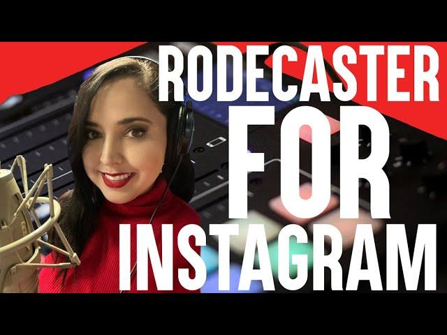 Rodecaster Pro for Instagram Live -News