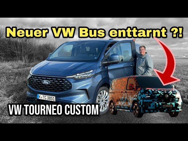 Ford Tourneo Custom im Alltagstest - So gut wird der VW Bus | Review - Test - 4K