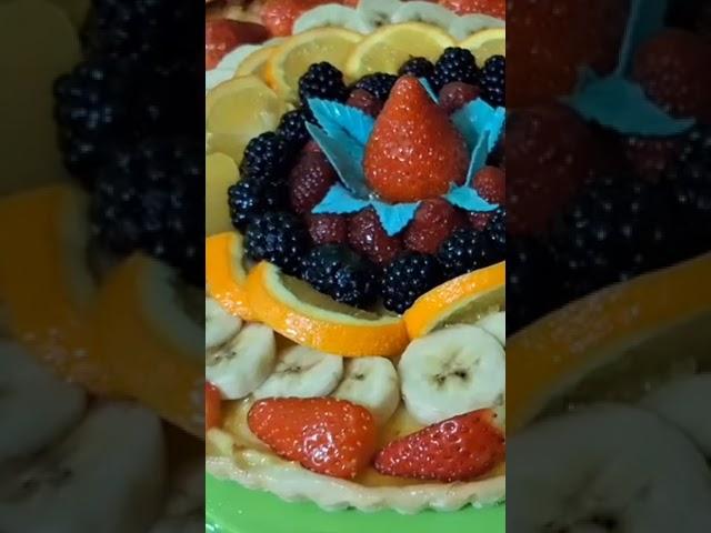 Crostata multicolore