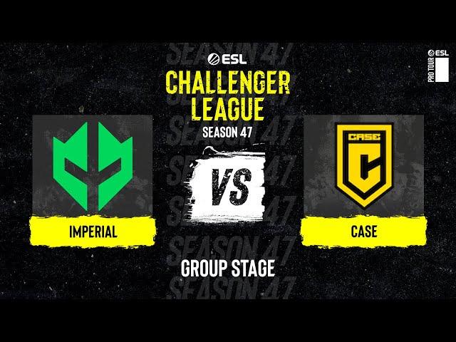 Imperial vs. Case - Map 1 [Mirage] - ESL Challenger League S47 - SA