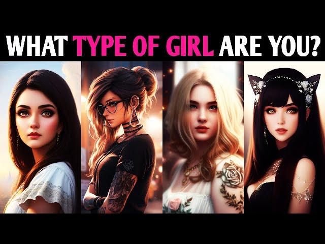 WHAT TYPE OF GIRL ARE YOU? Enneagram Personality Test Quiz - 1 Million Tests