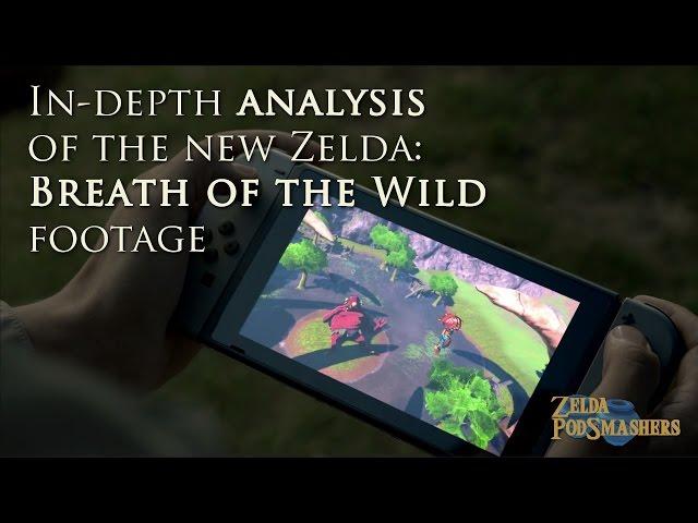 In-depth analysis of the Switch Breath of the Wild footage - Everything you missed