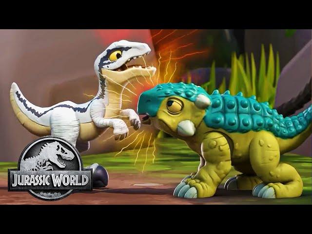 A Hatchlings Adventure | Jurassic World | Kids Action Show | Dinosaur Cartoons