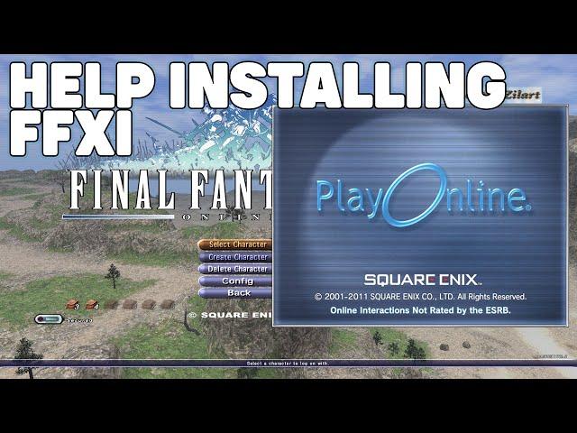 So, You Want to Try Final Fantasy 11...Installation Guide