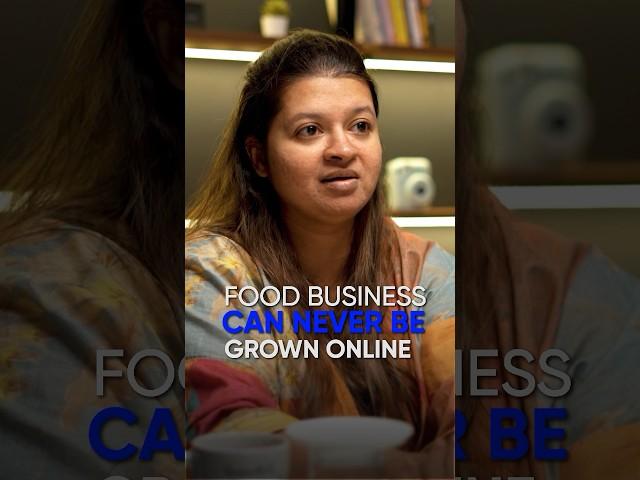 Food Business Can't Grow Online!