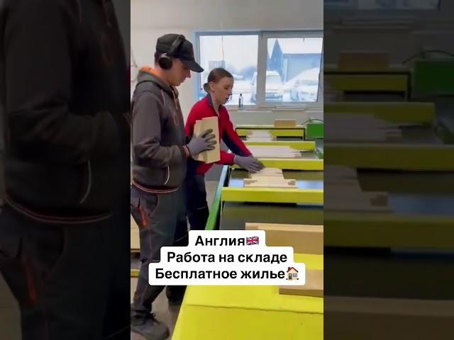  Вакансия в Англии: сортировщик деревянных изделий! 