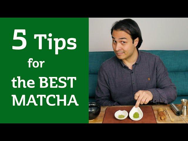 EXPERT TIPS for making DELICIOUS MATCHA