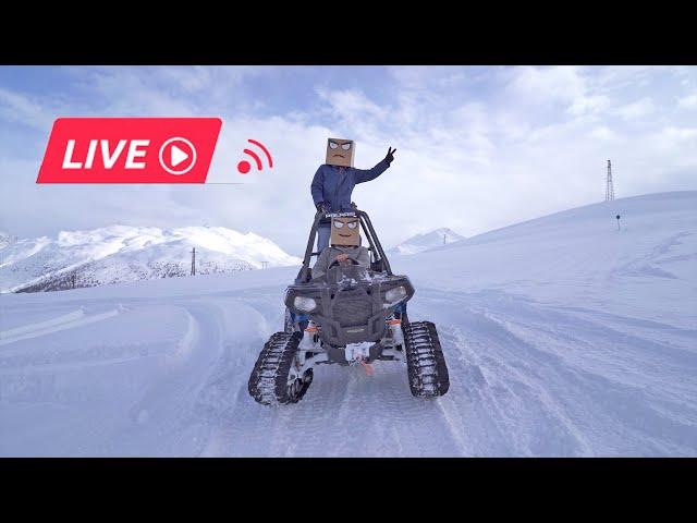 Djs From Mars Live On The Snow ️️ Bivio Music Snowcat (for Snowland Festival Livigno - Italy)