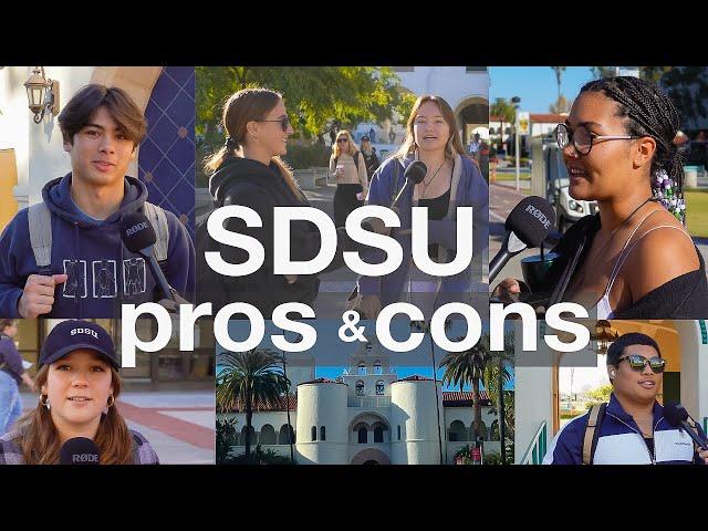 pros & cons of sdsu *honest views* {watch before coming}