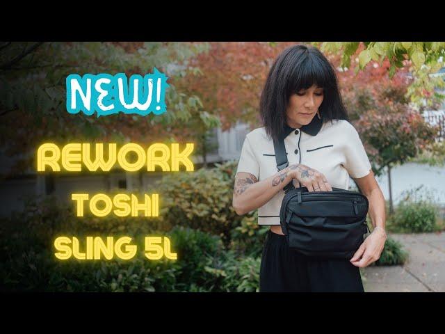 The All-New REWORK GEAR Toshi Sling 5L!!!  Tied as my top favorite EDC Camera Sling Bag EVER!!!