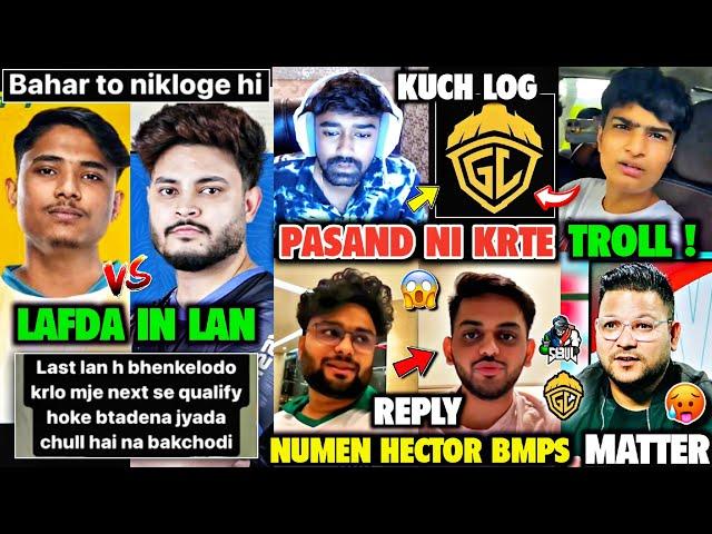 FIGHT & DHAMKI in BMPS Lan Amit Hector Together -REPLY ANGRY on S8uL FANS Numen Hector,Slug TROLL