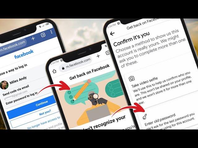 NEW! How to Recover Facebook Account We don't Recognize your device Facebook 2024