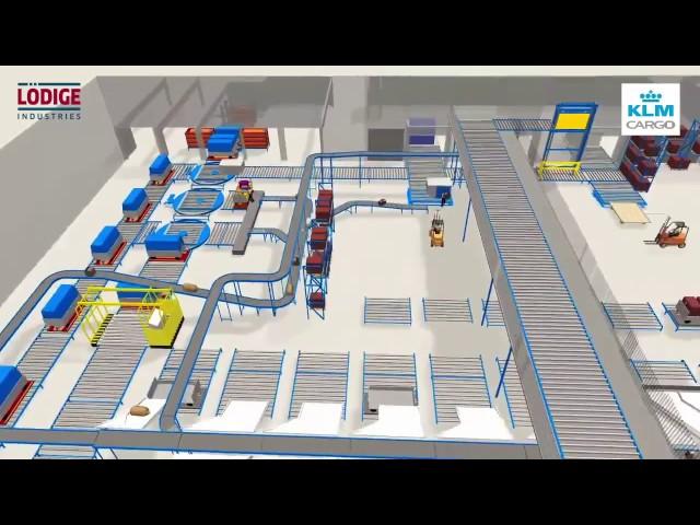 Lödige Industries  - KLM Cargo - VG1 - Material Handling System