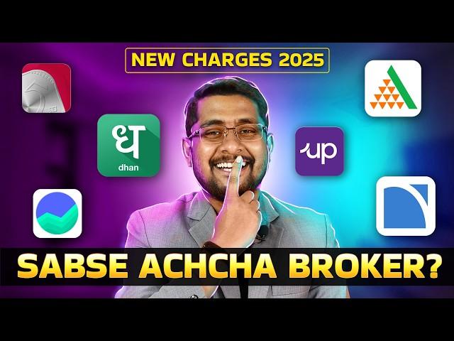  Groww vs Zerodha vs AngelOne vs Upstox vs Dhan ??? Broker for Trading or Investment in India