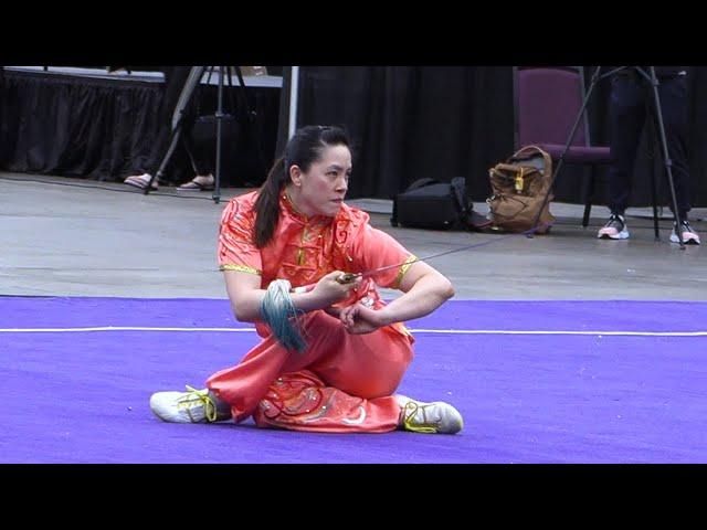 Stephanie Lim - Female Jianshu - 1st Place 9.446 - USA ADULT WUSHU TEAM TRIALS 2023