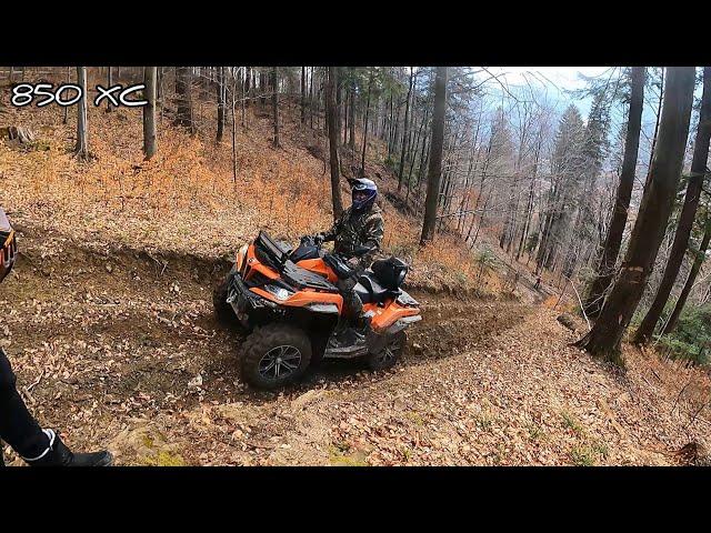 CF Moto Battle (520L  625 TOURING  850 XC) - 4x4 Hill Test