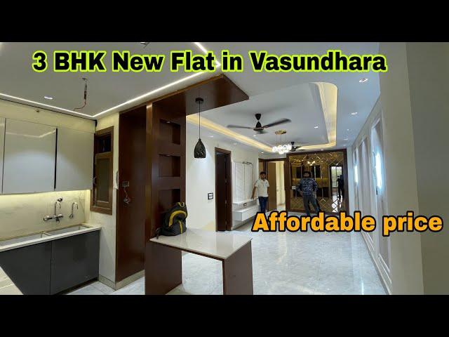 3 BHK New Flats in Vasundhara | Ready To Move | Upto 95% Loan Easy EMI | Flats Sale in Ghaziabad