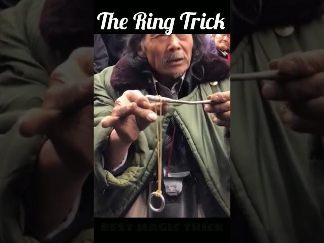 BEST Magic. Tutorial The Ring Trick. #magic #magictricks #short #shorts #magictutorial #ringtrick