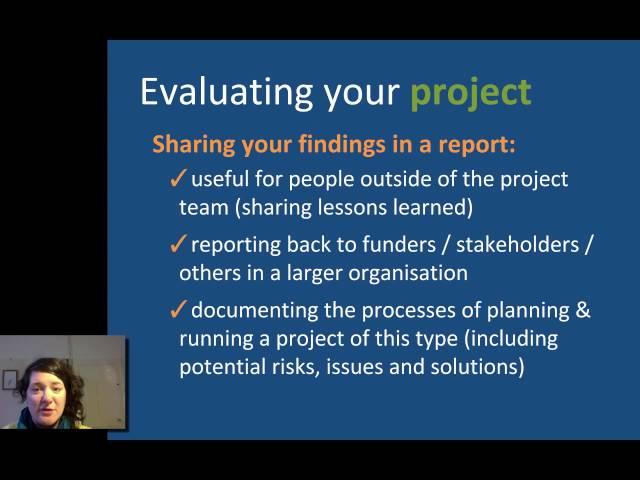 Understanding Project Management: Evaluation