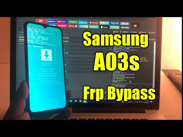 Samsung A03s Frp Bypass By Unlock Tool