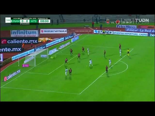 Pumas VS Atlas ( 5 -1 ) [ 30/10/2019 ]