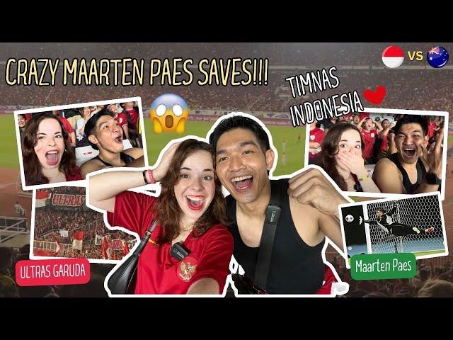 AMAZING TIMNAS INDONESIA GAME | FIRST EXPERIENCE IN FOOTBALL STADIUM!