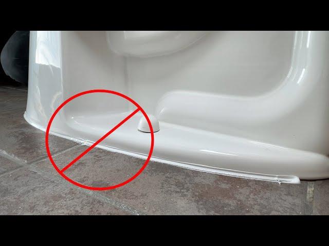 Is It Dangerous To Caulk Your Toilet To The Floor?