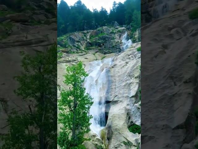 Kumrat waterfall️️#nature #kumrat_valley #fyp