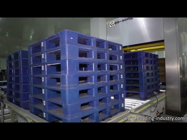 Elevating Efficiency: Huading Plastic Pallets in Automated Vertical Warehouse