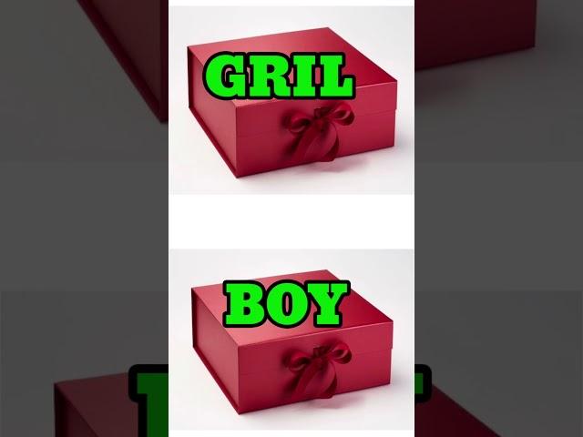 chose one box #easy #humanity #giftbox #challenge #giftwrapping #gift #money #duet #choose #foryou