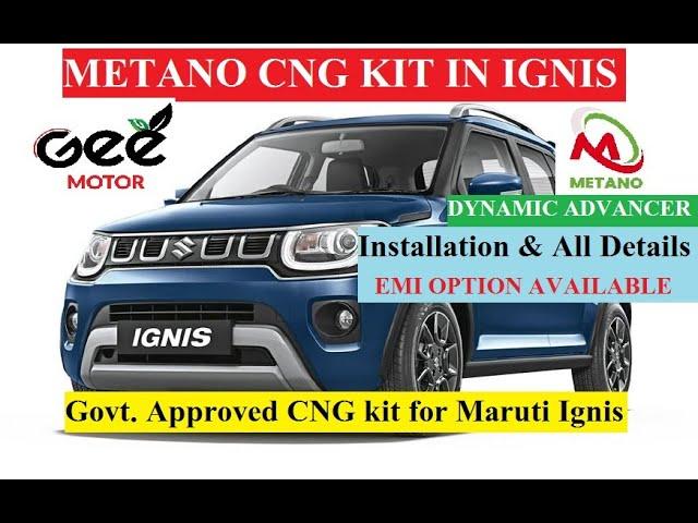 IGNIS CNG kit with Dynamic Advancer #cngkit #ignis #geemotor #metano #dynamicadvancer