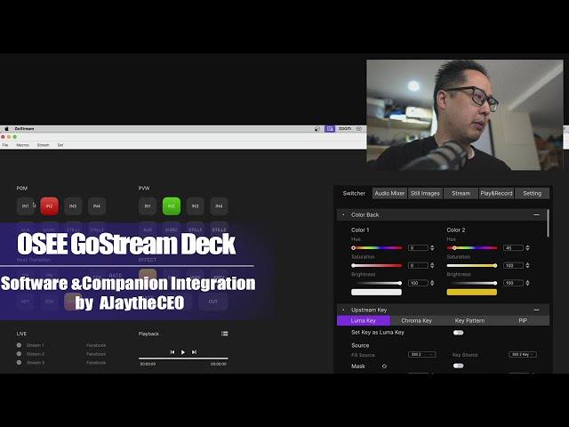 OSEE GoStream Deck Desktop Software and Companion Integration by Everyday Tech @EverydayTechTV