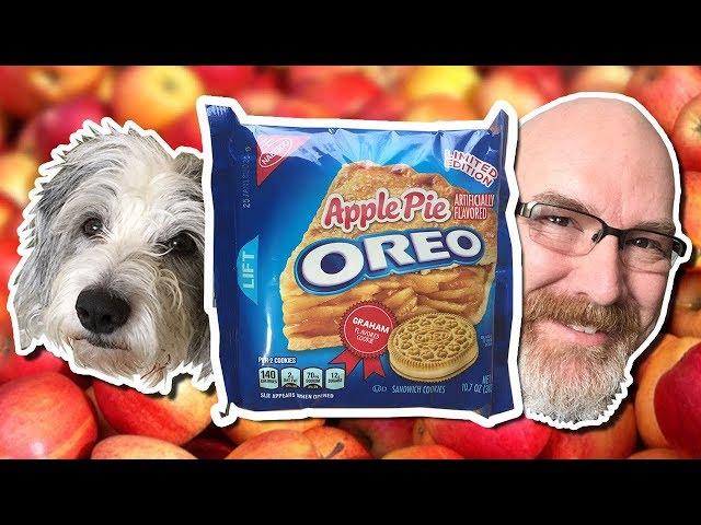 Apple Pie OREO Cookie Review with Sam the Dog