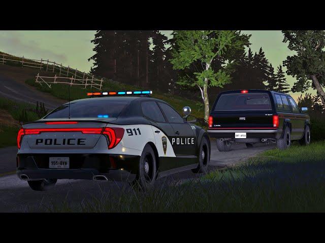 Night Time Pursuit in BeamMP!