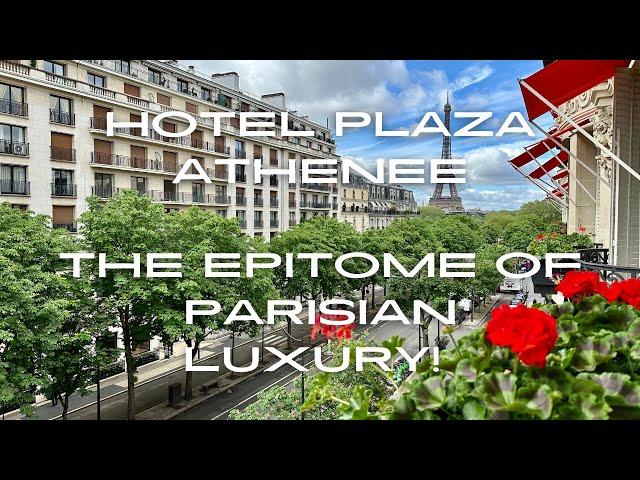 Plaza Athenee Hotel: Paris' Luxury Haven |4k tour|