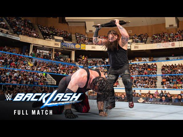 FULL MATCH: Kane vs. Bray Wyatt — No Holds Barred Match: WWE Backlash 2016