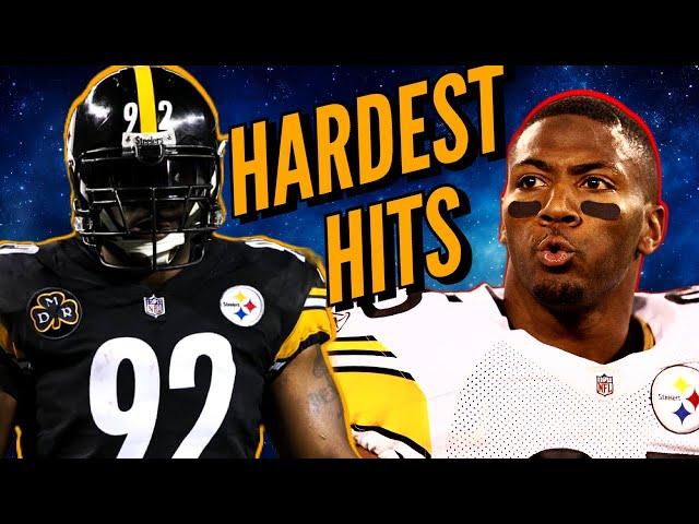 Ryan Clark & James Harrison's HARDEST HITS