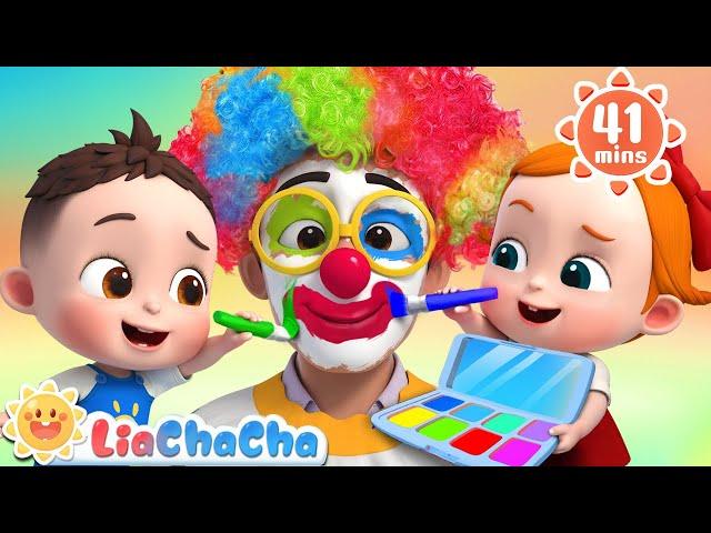 Let's Make Daddy Pretty 2 | Daddy and Baby Song + More LiaChaCha Kids Songs & Nursery Rhymes