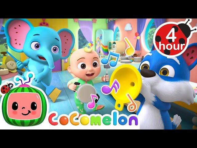 Pots and Pans Band  | NEW  Cocomelon - Nursery Rhymes | Fun Cartoons For Kids