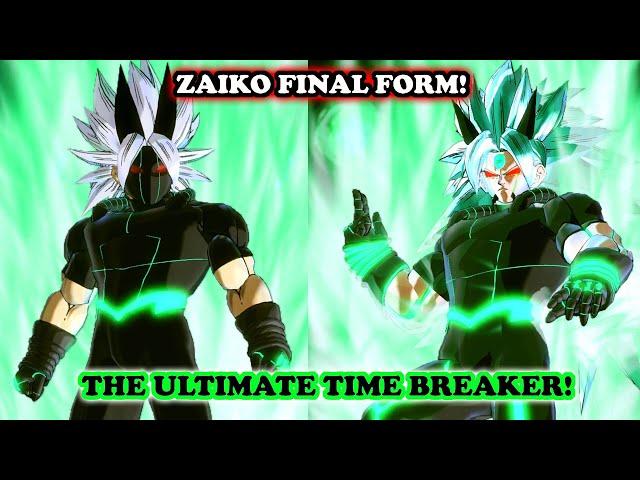 THE ULTIMATE DARK TIME BREAKER ZAIKO VS HARDEST QUEST EVER! VS Universe 7! Dragon Ball Xenoverse 2